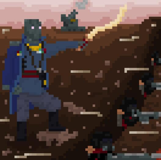 Single Small Character + BG